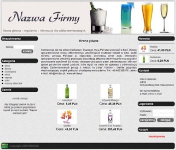 Profesjonalne sklepy internetowe. Szybkie, bezawaryjne, bezpieczne z nowoczesną aczkolwiek bardzo czytelną oprawą graficzną. Tel. 605305075 , e-mail: info@windux.pl , www.windux.pl