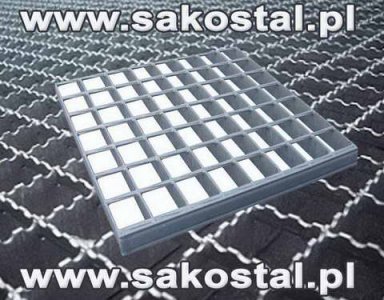 Ocynkowane stopnie schodowe typu Mostostal TANIO
