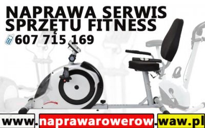 NAPRAWA ORBITREKÓW I ROWERÓW FITNESS U KLIENTA ,