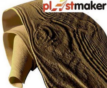 Elastyczne okładziny elewacyjne deski imitacje drewna PLASTMAKER