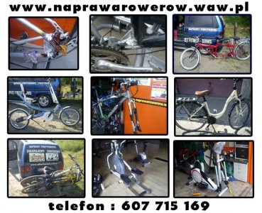 Serwis rowerowy Z DOJAZDEM ,Naprawa Rowerów - Pogotowie Rowerowe