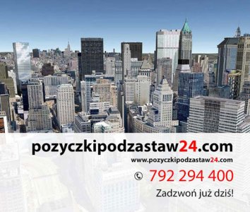 POŻYCZKI PRYWATNE POD ZASTAW NIERUCHOMOŚCI!