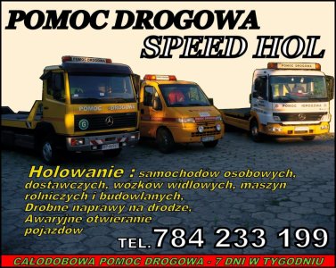 Speed Hol - Laweta - Holowanie - Transport - Przemyśl